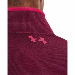 Under Armour 1/2-Zip Fleece Golf Sweater 1359971 -Mid Layers Store Sale 1359971 656 BCKDET