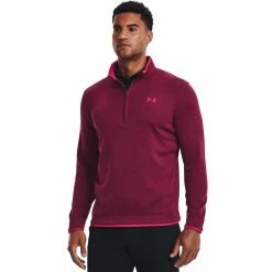 Under Armour 1/2-Zip Fleece Golf Sweater 1359971 -Mid Layers Store Sale 1359971 656 FC