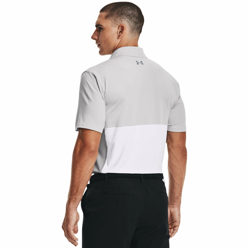 Under Armour Performance Blocked Golf Polo Shirt 1370109 5 Under Armour Performance Blocked Golf Polo Shirt 1370109 - Image 5