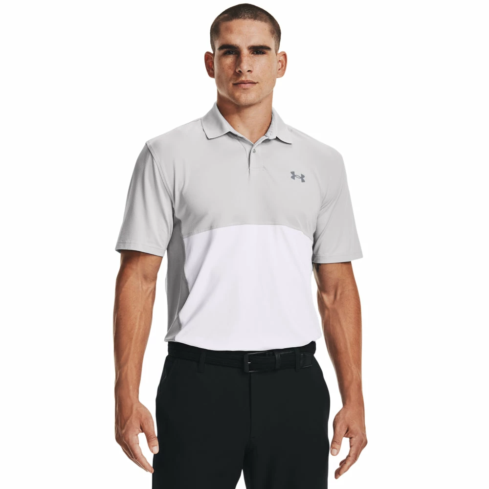 Under Armour Performance Blocked Golf Polo Shirt 1370109 4 Under Armour Performance Blocked Golf Polo Shirt 1370109 - Image 4