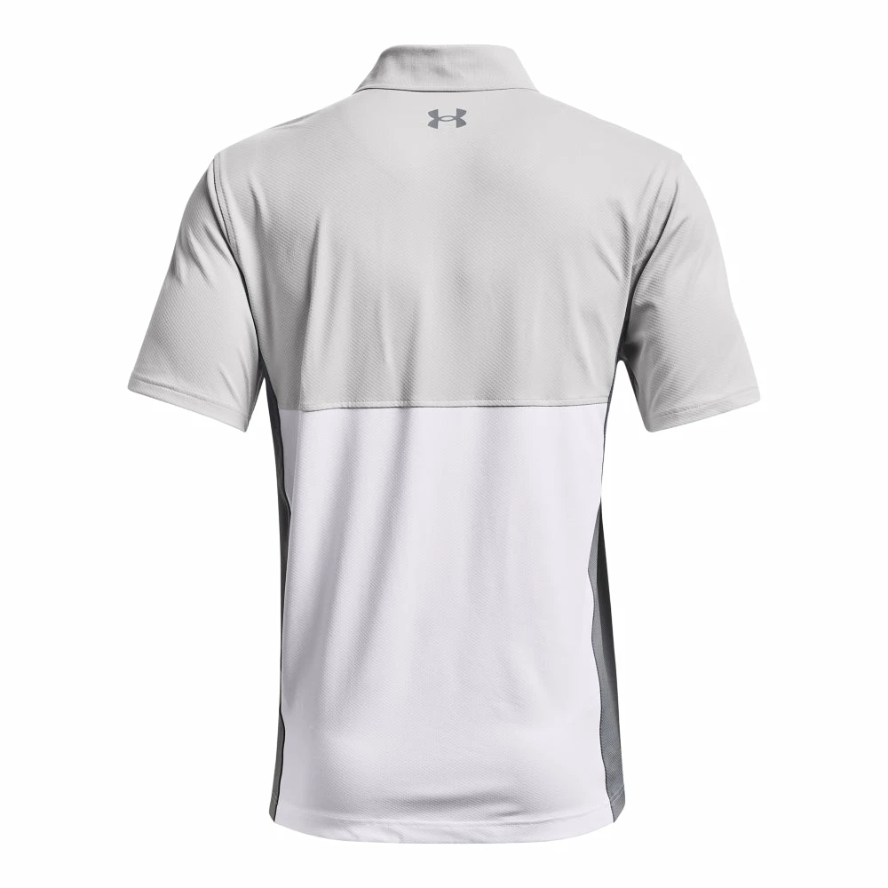 Under Armour Performance Blocked Golf Polo Shirt 1370109 2 Under Armour Performance Blocked Golf Polo Shirt 1370109 - Image 2