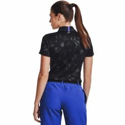 Under Armour Ladies Zinger Blur Golf Shirt 1373638 -Mid Layers Store Sale 1373638 002 BC