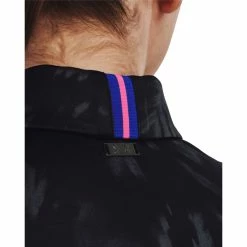 Under Armour Ladies Zinger Blur Golf Shirt 1373638 -Mid Layers Store Sale 1373638 002 BCKDET