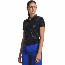 Under Armour Ladies Zinger Blur Golf Shirt 1373638 -Mid Layers Store Sale 1373638 002 FC