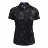 Under Armour Ladies Zinger Blur Golf Shirt 1373638