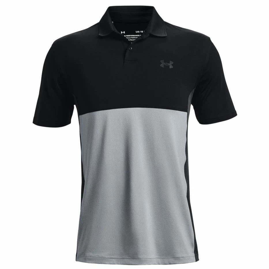 Under Armour Performance Blocked Golf Polo Shirt 1370109 1 Under Armour Performance Blocked Golf Polo Shirt 1370109