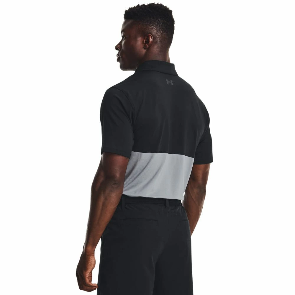 Under Armour Performance Blocked Golf Polo Shirt 1370109 5 Under Armour Performance Blocked Golf Polo Shirt 1370109 - Image 5