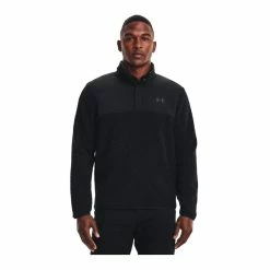 Under Armour Pile Sweater Fleece Golf Top 1366284 -Mid Layers Store Sale Armour Pile Sweater Fleece Golf Top 1366284 3