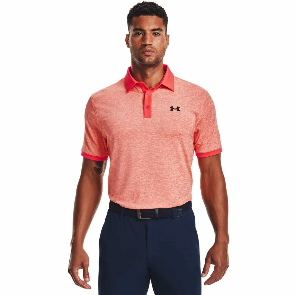 Under Armour Playoff 2.0 Heather Golf Polo Shirt 1367864 4 Under Armour Playoff 2.0 Heather Golf Polo Shirt 1367864 - Image 4