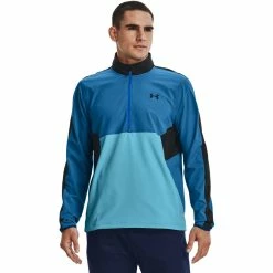 Under Armour Storm Windstrike 1/2-Zip Golf Pullover 1370156 -Mid Layers Store Sale Armour Storm Windstrike Zip Golf Pullover 4