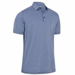 Callaway Soft Touch Micro Print Golf Polo Shirt CGKSC0K4
