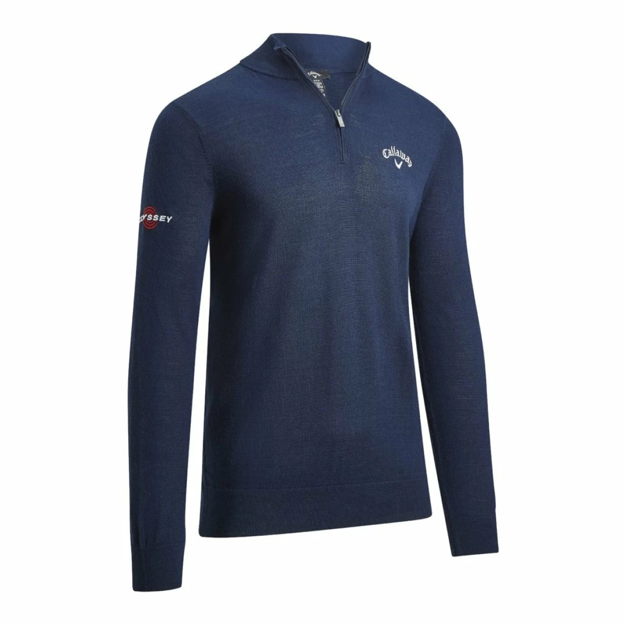 Callaway Blended Merino 1/4 Zip Golf Sweater CGGF80M1 1 Callaway Blended Merino 1/4 Zip Golf Sweater CGGF80M1