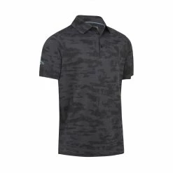 Callaway Digi Camo Jacquard Golf Shirt CGKFC037