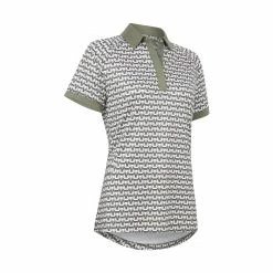 Callaway Ladies Chev Printed Golf Polo Shirt CGKFC070
