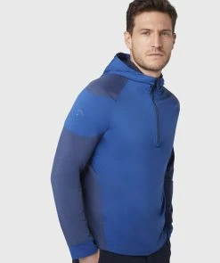 Callaway Mixed Media 1/4 Zip Golf Hoodie CGKFC056 6 Callaway Mixed Media 1/4 Zip Golf Hoodie CGKFC056 -Mid Layers Store Sale Callaway Mixed Media 1 4 Zip Golf Hoodie CGKFC056 3
