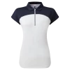 FootJoy Ladies Cap Sleeve Colour Block Golf Polo Shirt 80176