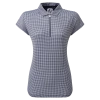 FootJoy Ladies HTH Print Cap Sleeveless Golf Polo Shirt 80178