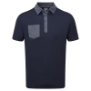 FootJoy Tonal Trim With Pocket Golf Shirt 88377