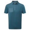 FootJoy Tonal Trim With Pocket Golf Shirt 88378