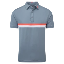 FootJoy Double Chest Band Pique Golf Polo Shirt 88390