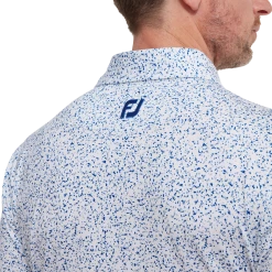 Footjoy Granite Print Lisle Golf Shirt 88418 -Mid Layers Store Sale FJ 88418 05