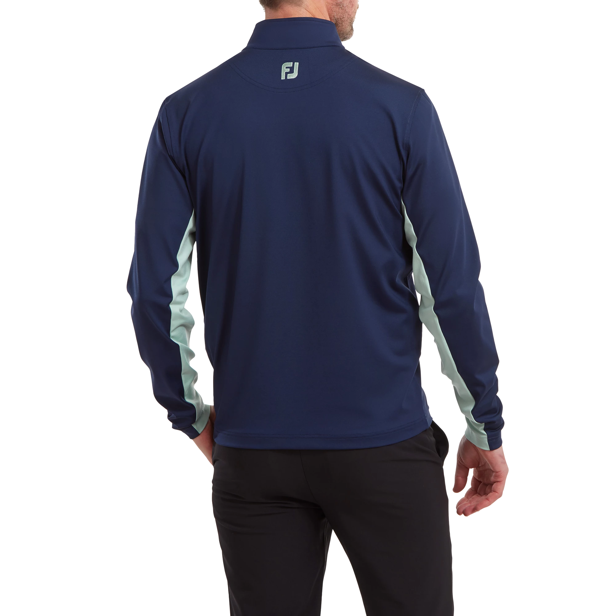 FootJoy Engineered Chest Stripe Chill-Out Golf Pullover 88426 3 FootJoy Engineered Chest Stripe Chill-Out Golf Pullover 88426 - Image 3