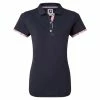 FootJoy Ladies Watercolour Trim Pique Golf Polo Shirt 88486