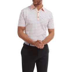 FootJoy Accented Stripe Golf Shirt 88368 6 FootJoy Accented Stripe Golf Shirt 88368 -Mid Layers Store Sale FootJoy Accented Stripe Golf Shirt 12