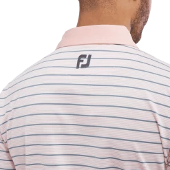 FootJoy Accented Stripe Golf Shirt 88368 7 FootJoy Accented Stripe Golf Shirt 88368 -Mid Layers Store Sale FootJoy Accented Stripe Golf Shirt 14