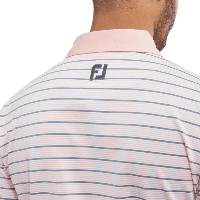 FootJoy Accented Stripe Golf Shirt 88368 4 FootJoy Accented Stripe Golf Shirt 88368 - Image 4