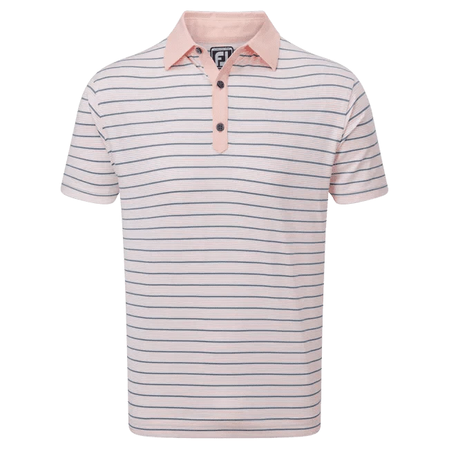 FootJoy Accented Stripe Golf Shirt 88368 1 FootJoy Accented Stripe Golf Shirt 88368
