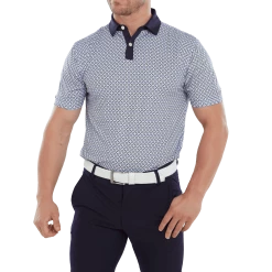 FootJoy Circle Print Golf Polo Shirt 80033 -Mid Layers Store Sale FootJoy Circle Print Golf Polo Shirt 80033 2
