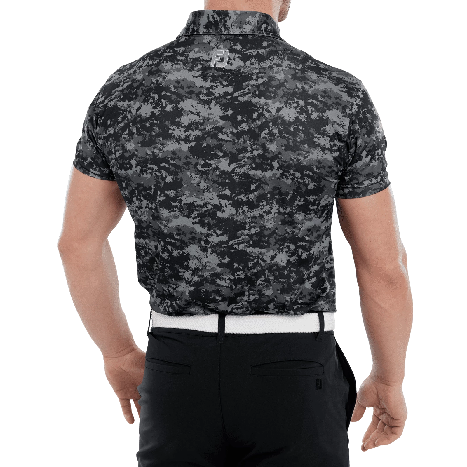 FootJoy Cloud Camo Golf Polo Shirt 80003 3 FootJoy Cloud Camo Golf Polo Shirt 80003 - Image 3