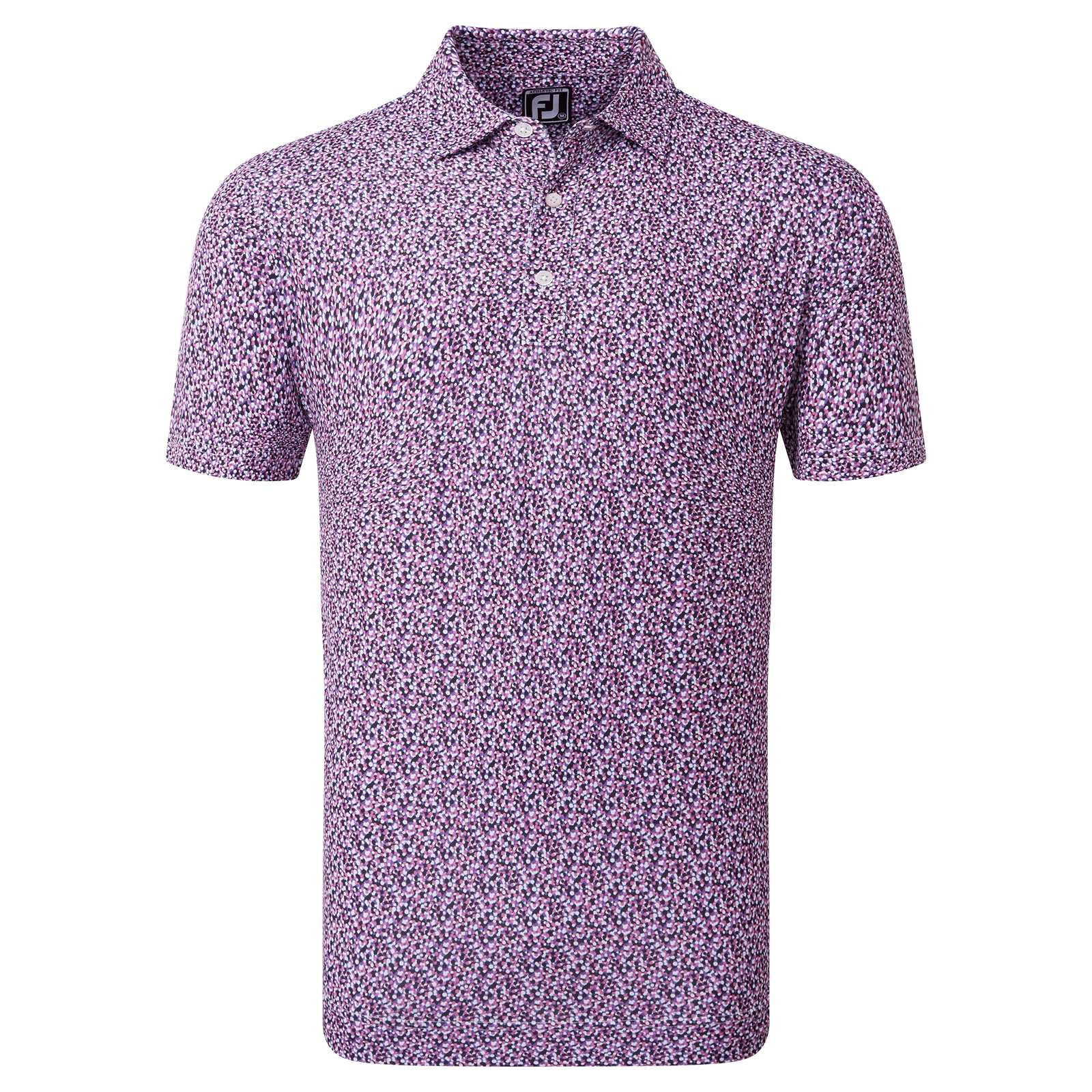 FootJoy Confetti Print Golf Polo Shirt 80087 1 FootJoy Confetti Print Golf Polo Shirt 80087