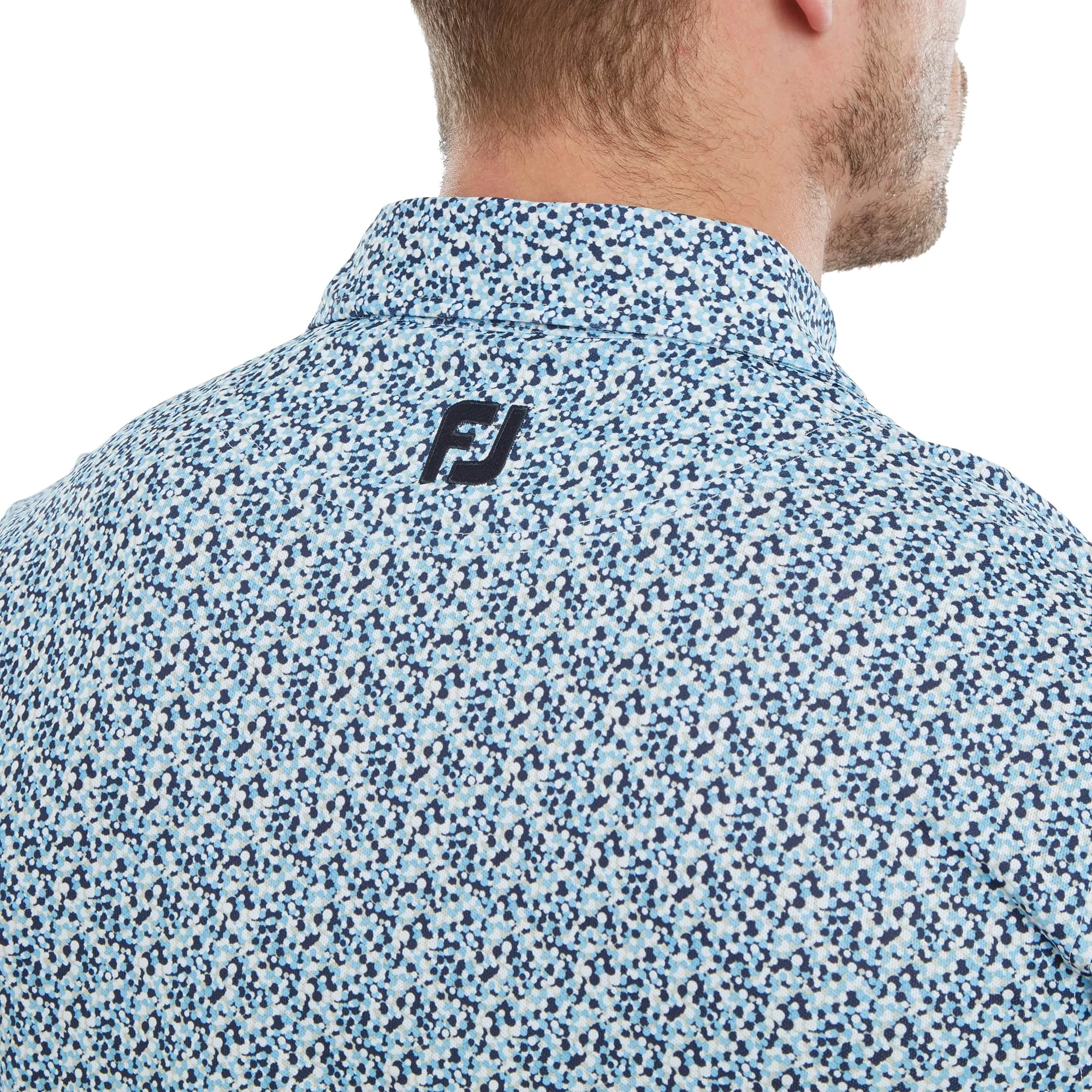 FootJoy Confetti Print Golf Polo Shirt 80088 3 FootJoy Confetti Print Golf Polo Shirt 80088 - Image 3