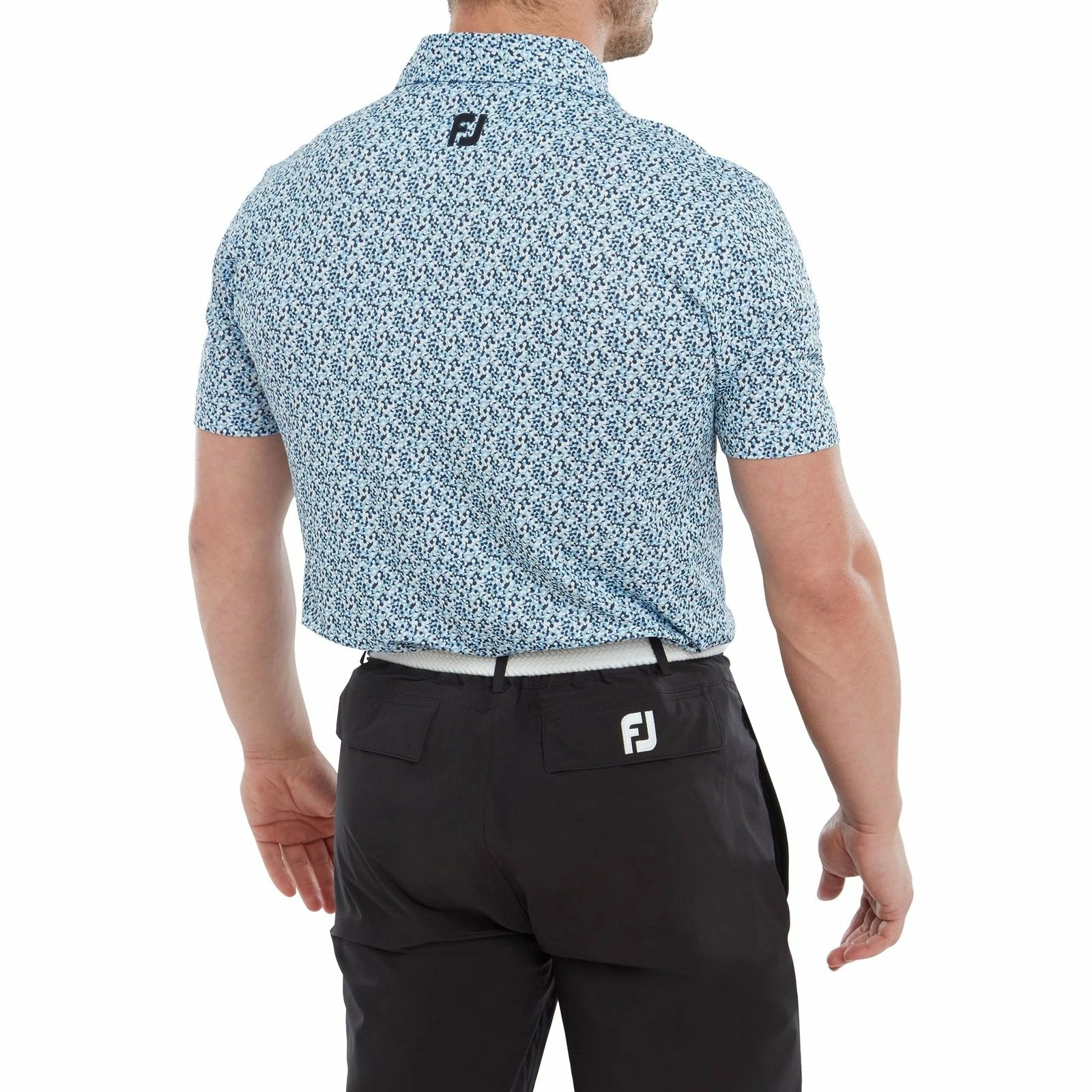 FootJoy Confetti Print Golf Polo Shirt 80088 5 FootJoy Confetti Print Golf Polo Shirt 80088 - Image 5