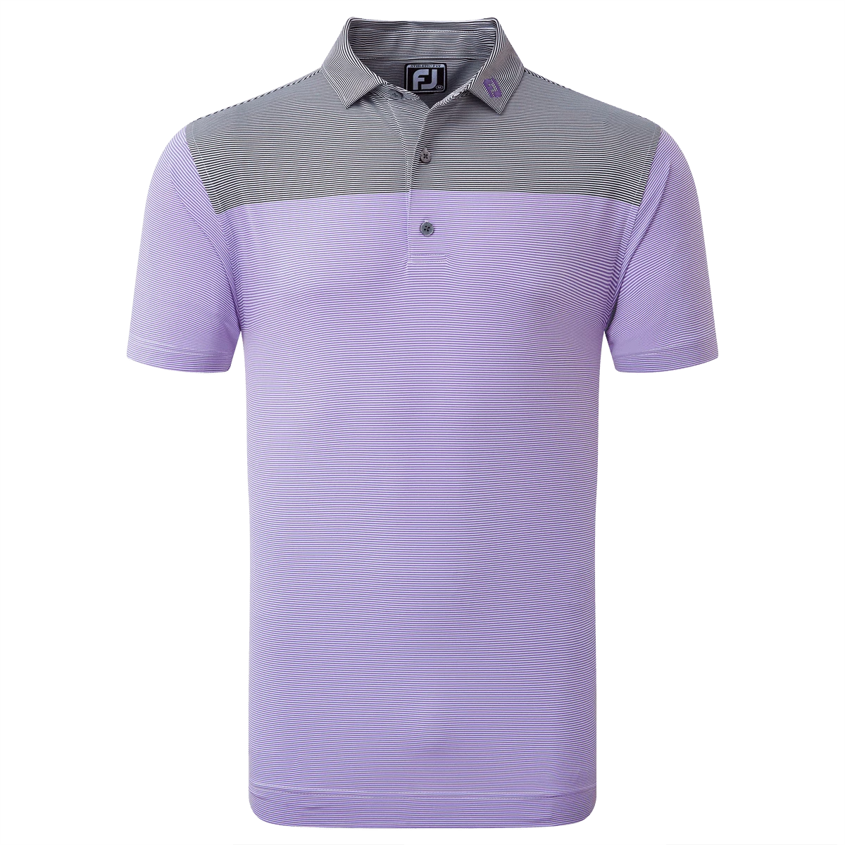 FootJoy End-On-End Block Golf Polo Shirt 80027 1 FootJoy End-On-End Block Golf Polo Shirt 80027