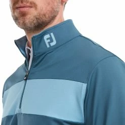 FootJoy Engineered Chest Stripe Chill-Out Golf Pullover 88428 -Mid Layers Store Sale FootJoy Engineered Chest Stripe Chill Out Golf Pullover 7