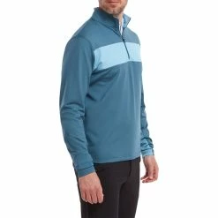 FootJoy Engineered Chest Stripe Chill-Out Golf Pullover 88428 -Mid Layers Store Sale FootJoy Engineered Chest Stripe Chill Out Golf Pullover 8