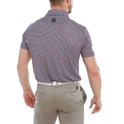 FootJoy Half Moon Geo Print Golf Polo Shirt 80012 8 FootJoy Half Moon Geo Print Golf Polo Shirt 80012 -Mid Layers Store Sale FootJoy Half Moon Geo Print Golf Polo Shirt 80012 16