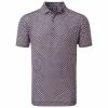 FootJoy Half Moon Geo Print Golf Polo Shirt 80012