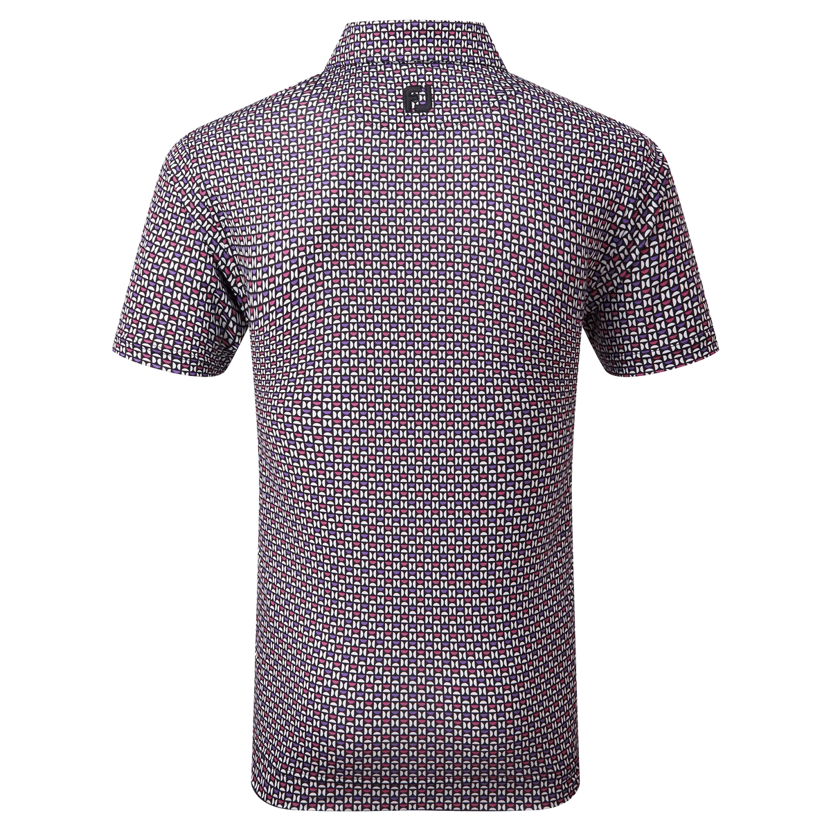 FootJoy Half Moon Geo Print Golf Polo Shirt 80012 2 FootJoy Half Moon Geo Print Golf Polo Shirt 80012 - Image 2
