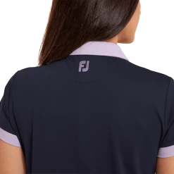 FootJoy Ladies Colour Block Golf Polo Shirt 80170 -Mid Layers Store Sale FootJoy Ladies Colour Block Golf Polo Shirt 80170 14