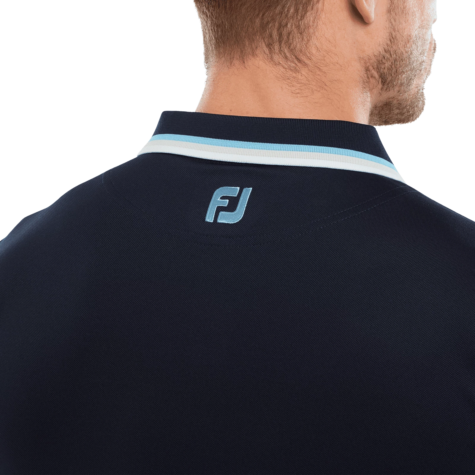 FootJoy Solid Trim Golf Polo Shirt 80057 5 FootJoy Solid Trim Golf Polo Shirt 80057 - Image 5