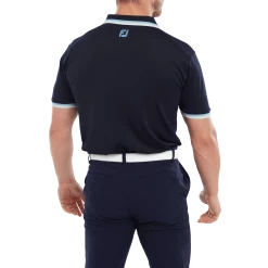 FootJoy Solid Trim Golf Polo Shirt 80057 8 FootJoy Solid Trim Golf Polo Shirt 80057 -Mid Layers Store Sale FootJoy Solid Trim Golf Polo Shirt 80057 15
