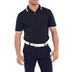FootJoy Solid Trim Golf Polo Shirt 80057 7 FootJoy Solid Trim Golf Polo Shirt 80057 -Mid Layers Store Sale FootJoy Solid Trim Golf Polo Shirt 80057 7