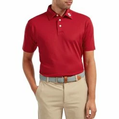 FootJoy Stretch Pique Solid Golf Polo Shirt 91825 -Mid Layers Store Sale FootJoy Stretch Pique Solid Golf Polo 91825 62