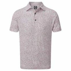 Footjoy Granite Print Lisle Golf Shirt 88416