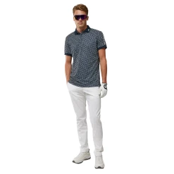 J.Lindeberg Tour Tech Print Golf Shirt GMJT07067 -Mid Layers Store Sale GMJT07067 A032 005 Web 150dpi PhotoRoom