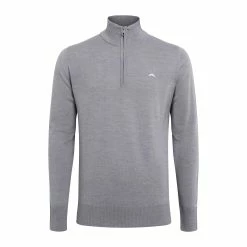J.Lindeberg Kian 2.0 Tour Merino 1/2 Zip Golf Sweater GMKW06357 -Mid Layers Store Sale GMKW06357 9363 001 Web 150dpi